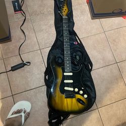 BCP Electric Guitar + Glarrey Bass Guitar 