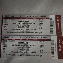 Baseball Tickets Diamondbacks Vs Reds
