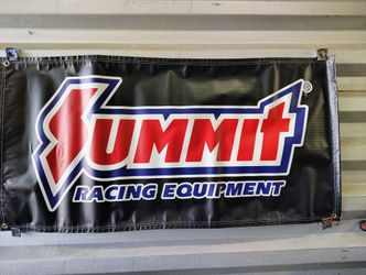 24 In × 48 In Summit Racing Equipment Vinyl Banner