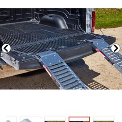 Load Ramps Trifold With No Slip  Hook Up Chains