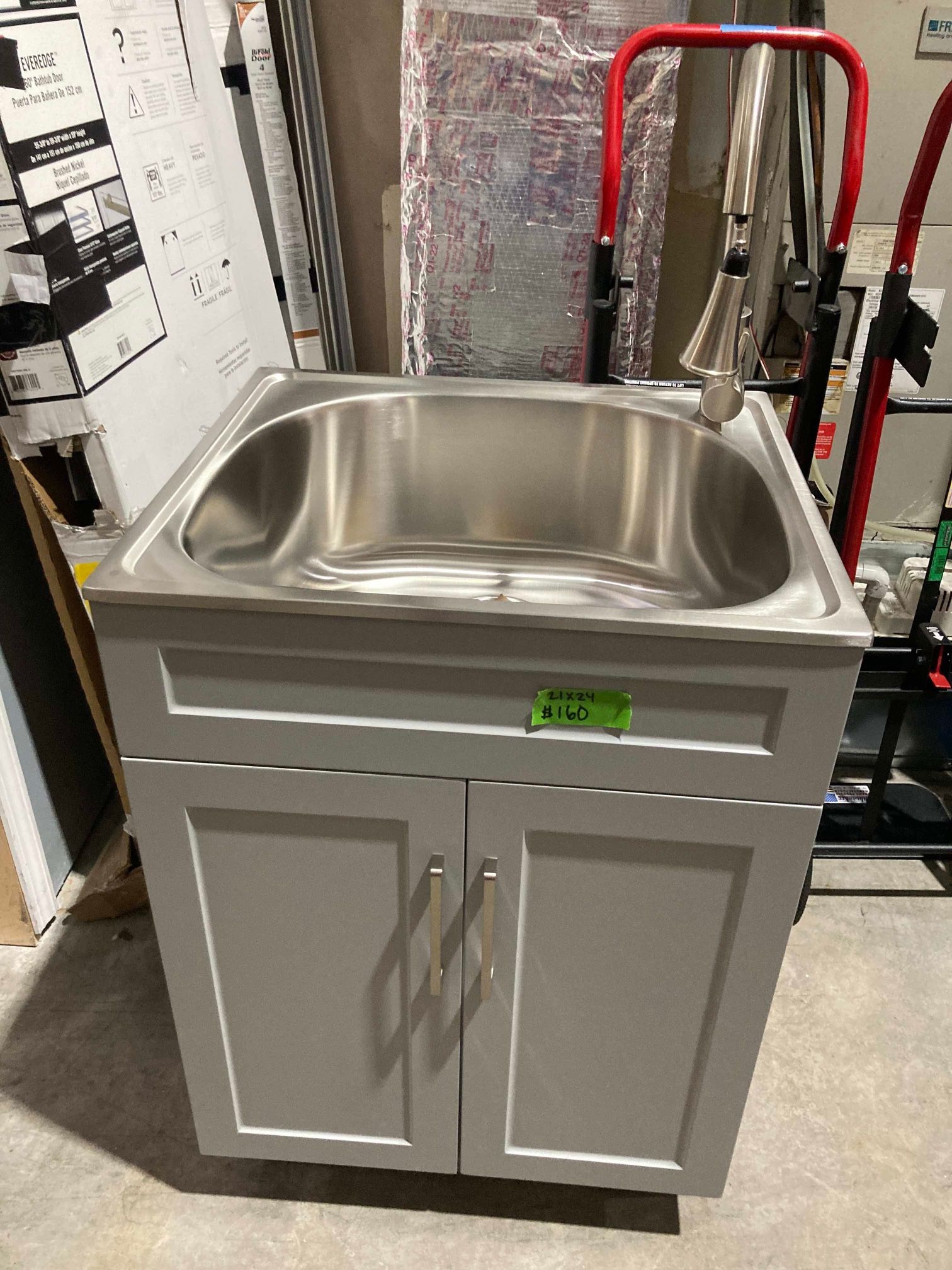 Laundry Sink With Faucet
