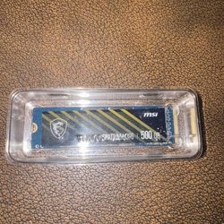 500gb Ssd MSI spatium M390 