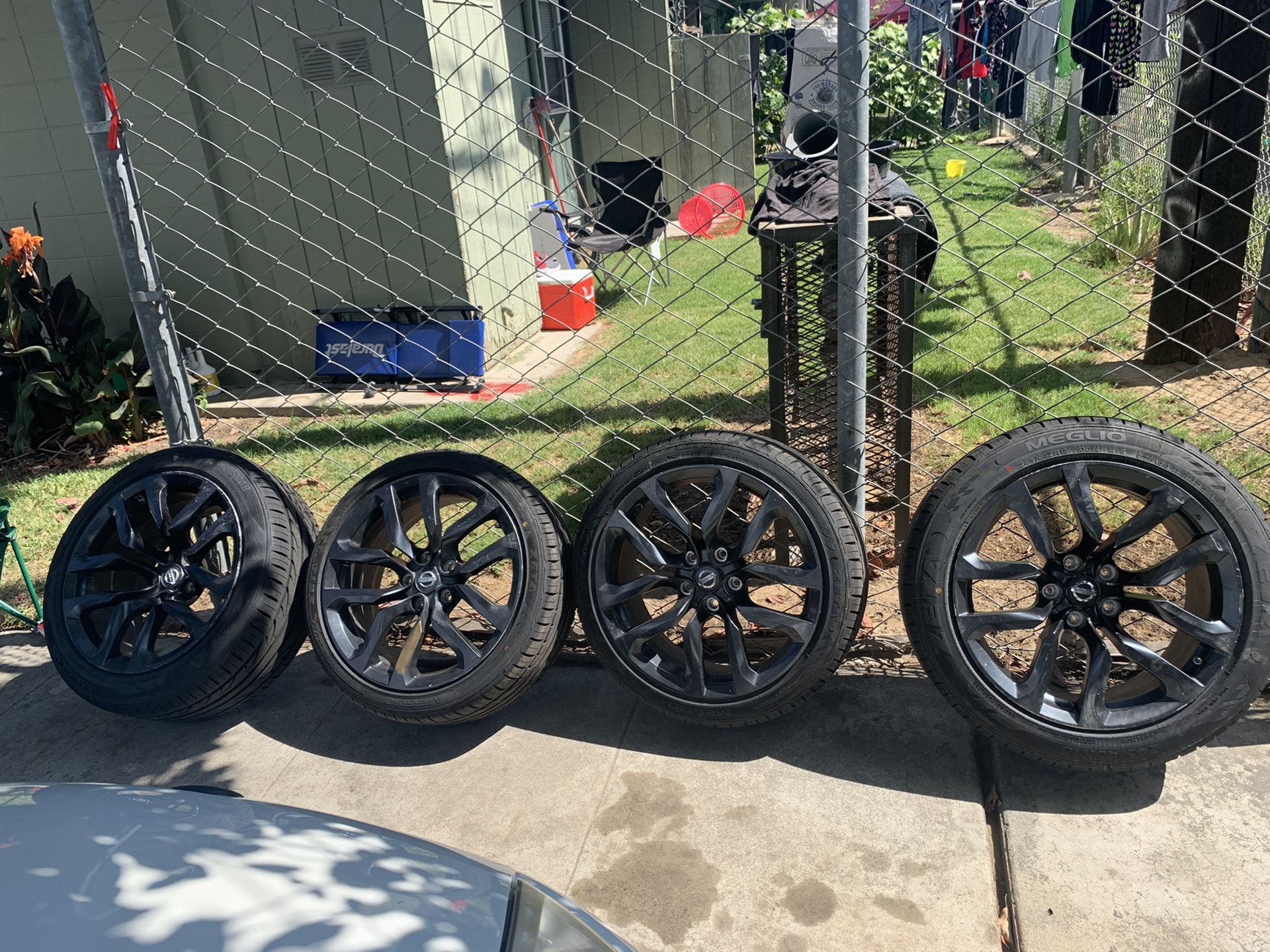 Rims and brand new tires