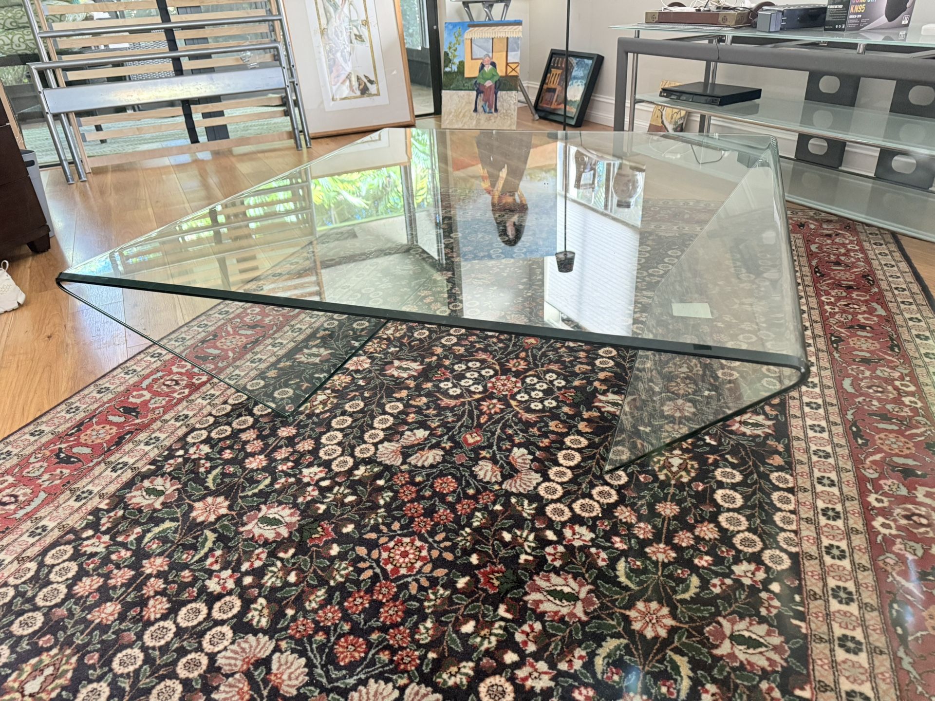 Glass Coffee Table 