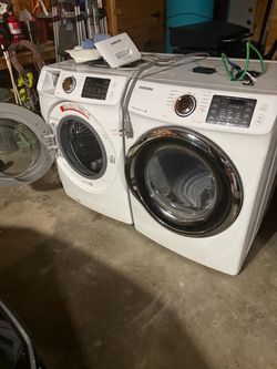 Samsung Washer and Dryer