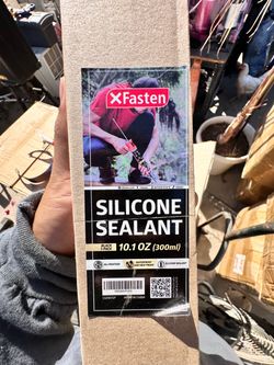 XFasten Black Silicone Sealant