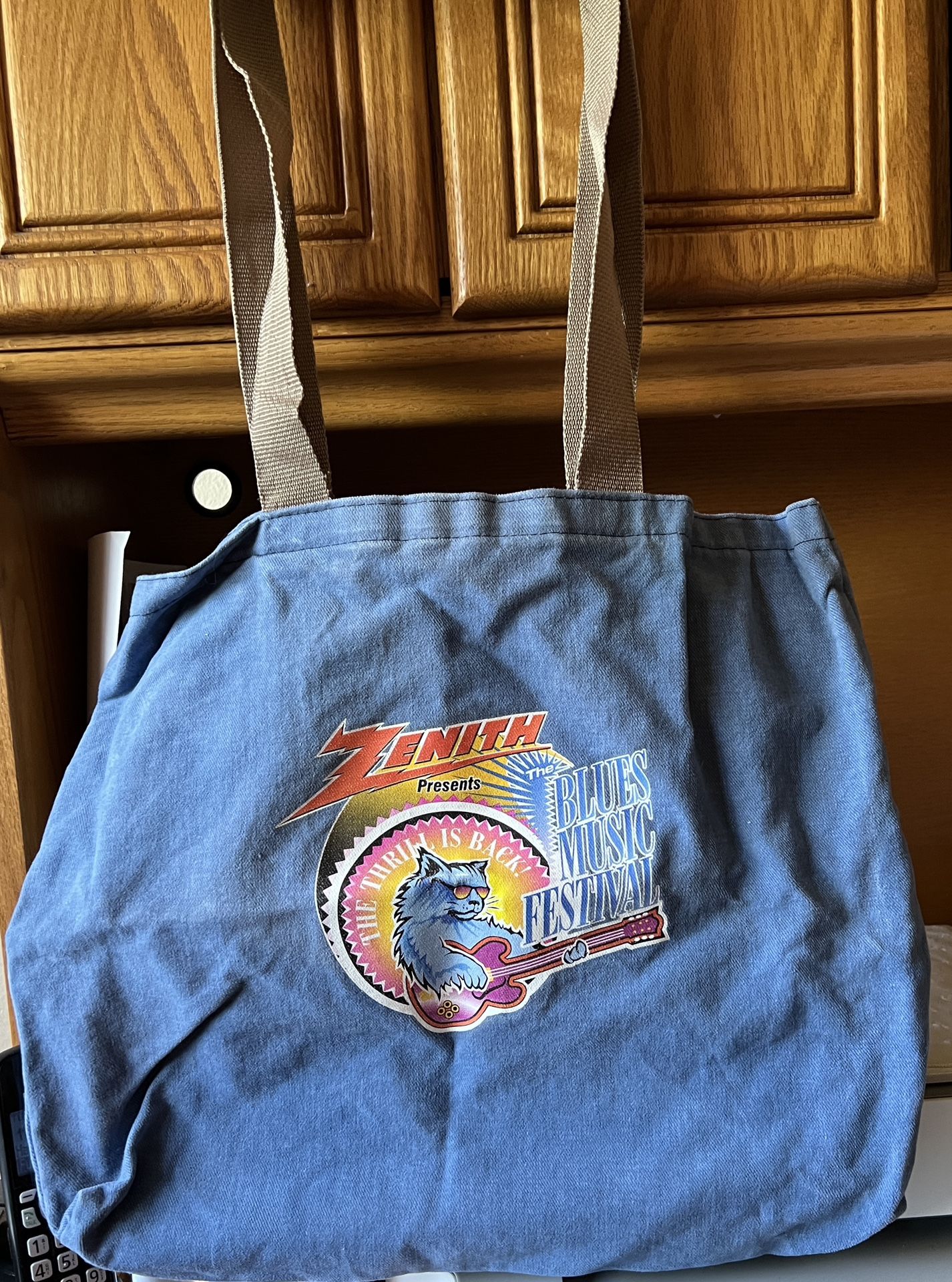 Zenith Blues Music Festival Tote Bag - NEW, unused
