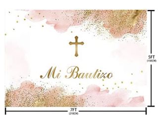 Mi Bautizo Backdrop