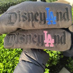 DISNEYLAND X DODGERS Embroidered sweatshirts 
