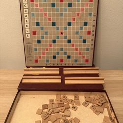 Vintage 1953 Scrabble Board