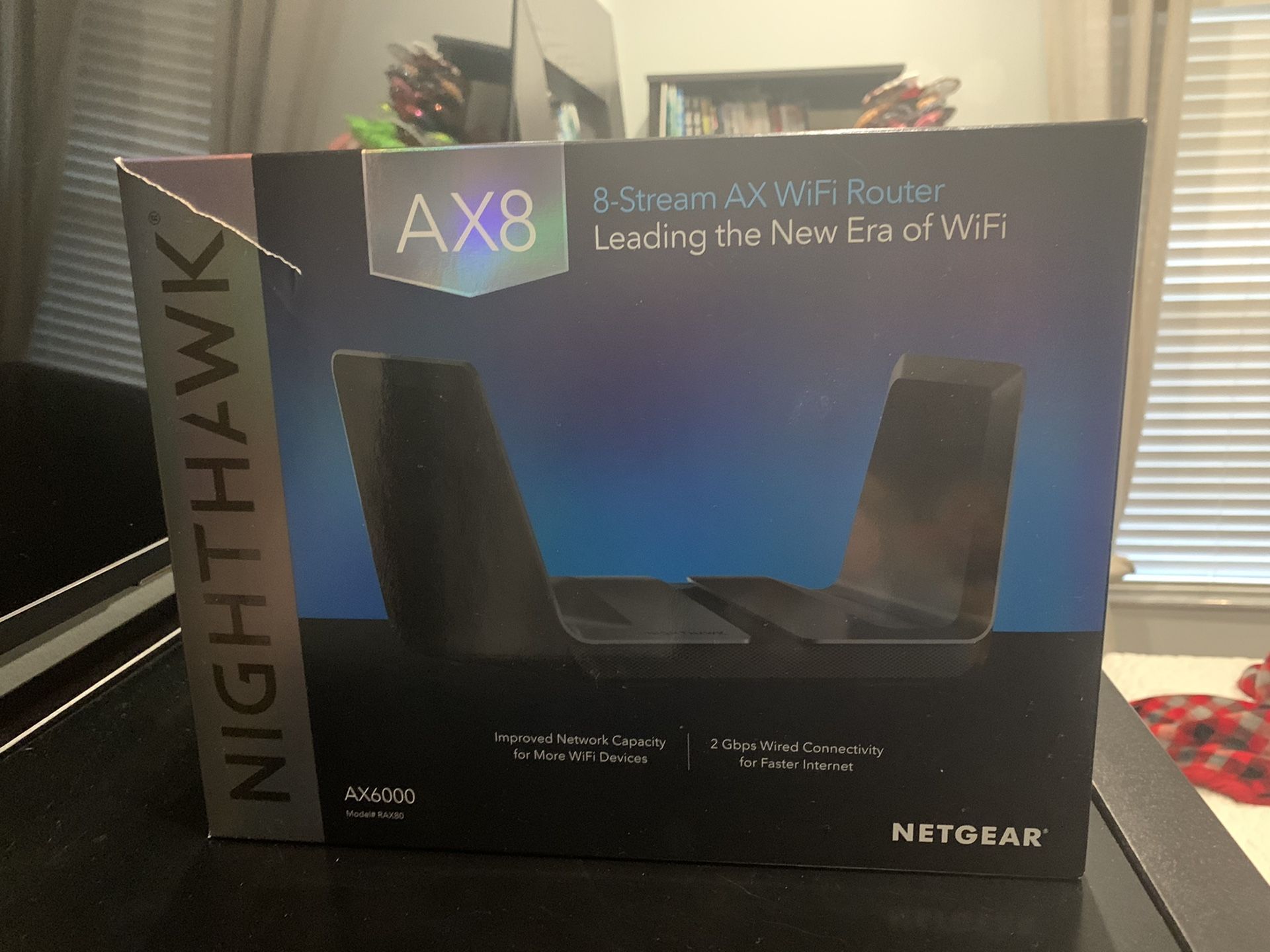 NETGEAR Nighthawk AX8 Wifi Router Model AX6000