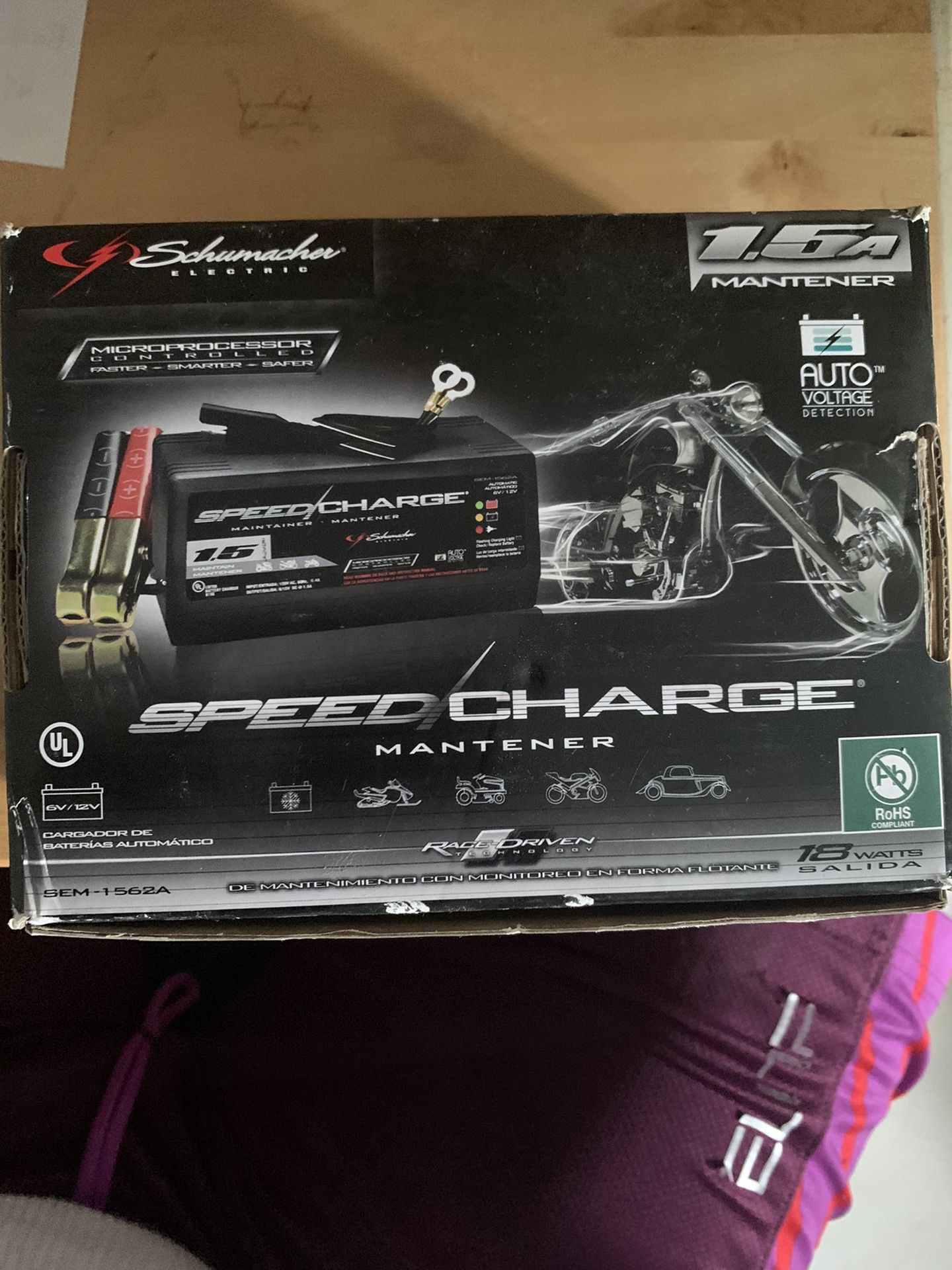 Motorcycle Battery Charger