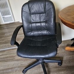 Black Leather Chair