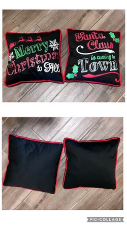 Decorative Christmas Pillow Set 