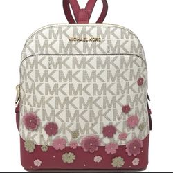 Michael Kors Floral Backpack