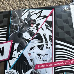 pokémon black bolt white flare posters 