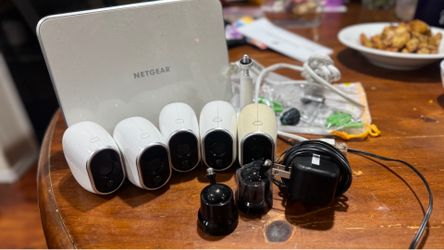 5 Netgear Arlo security Camera system