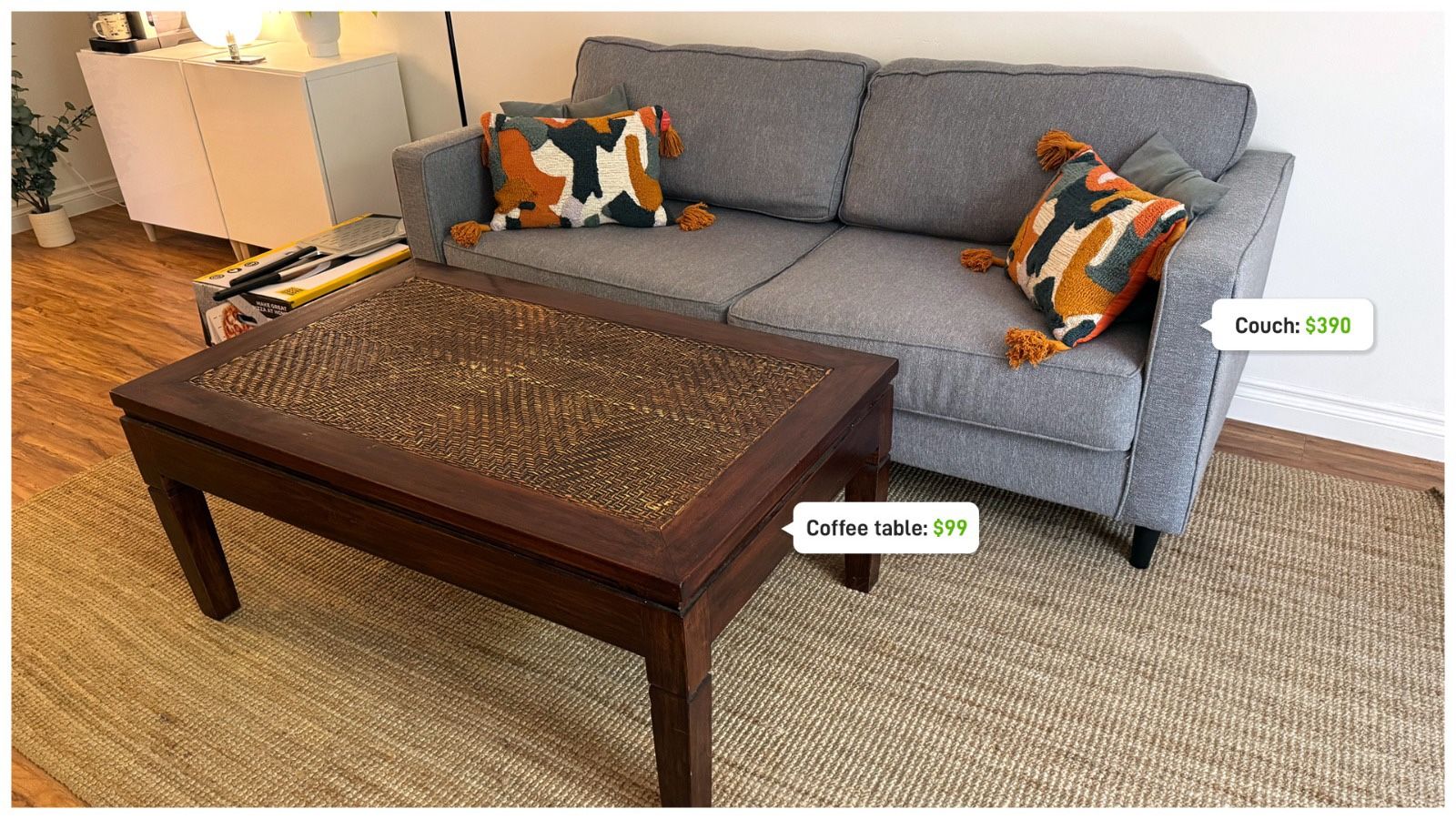 Sofa + Table