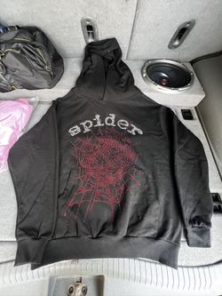 Sp5der OG Rhinestone Logo Hoodie