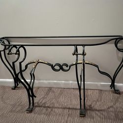 Metal Console Table