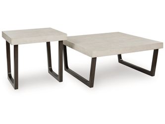 Westenfort Espresso/Gray Occasional Table Set (Set of 2)