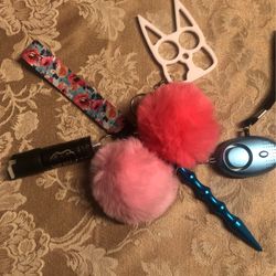 Keychain Safety Floral