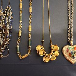 Pendant necklaces, $10 per necklace