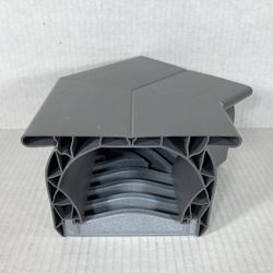 NEW NDS Spee-D Channel Drain Plastic 45° Elbow and Grate, Gray OPEN BOX