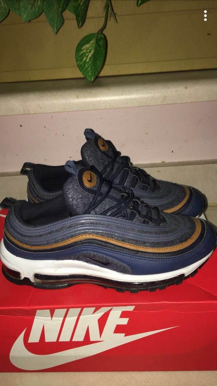 Nike air max 97 wool thunder blue deals