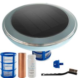 Solar Swimming Pool Clarifier Reduce Chlorine up to 30,000Gal Prevent Cloudy Water Purifier

