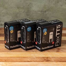 3 Pocket wizard Flex TT5 Transceiver 