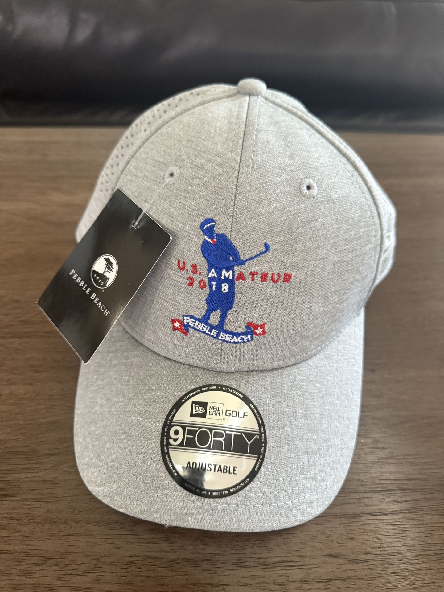 NEW w/Tags Pebble Beach Golf 2018 US Amateur Tournament HAT New Era