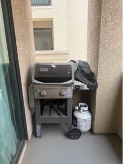 Spirit II E-210 2-Burner Liquid Propane Gas Grill in Black