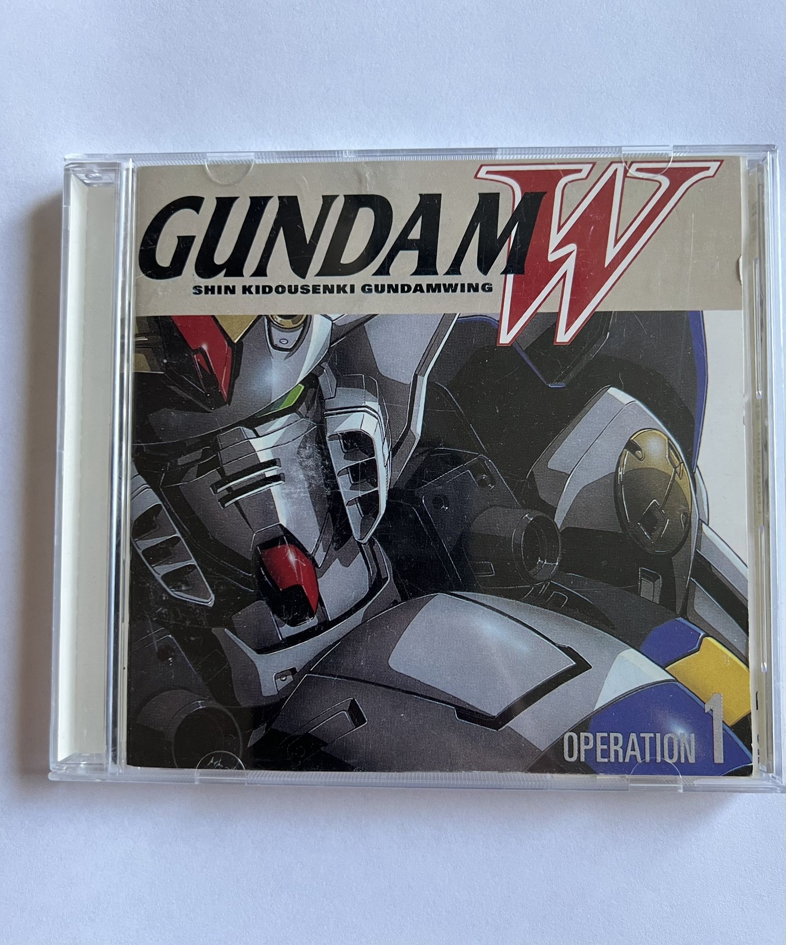 Mobile Suit Gundam Wing W anime Music Soundtrack CD W OPERATION 1