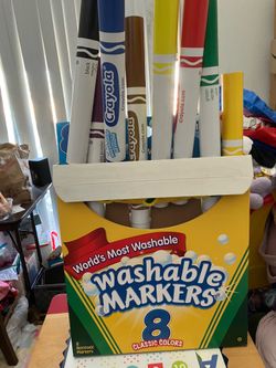 Crayola Box Store Display TARGET 2010s
