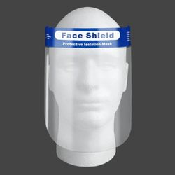 Dentac 906000 UltraFace PPE Protective Barrier Anti-Fog Face Shield Mask -Set of

6