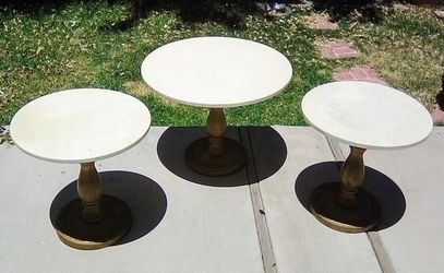 Faux   Marble   Tables
