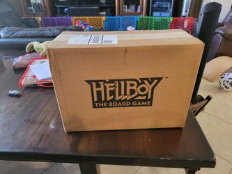 Hellboy The Board Game Kickstarter + Bonus 3D Scenery Kit - New in Sealed Box