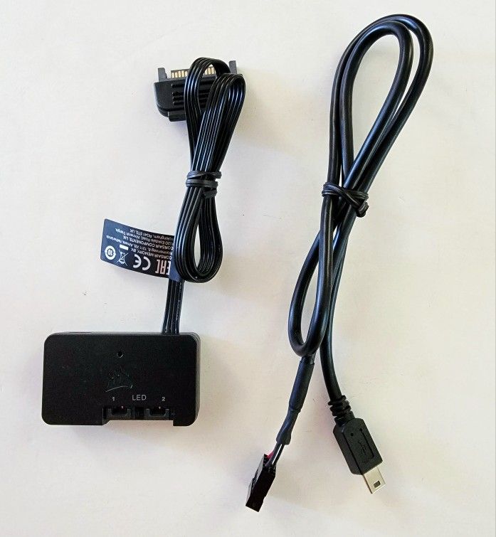 CORSAIR Lighting Node Pro RGB Controller Hub & USB Adapter Cable