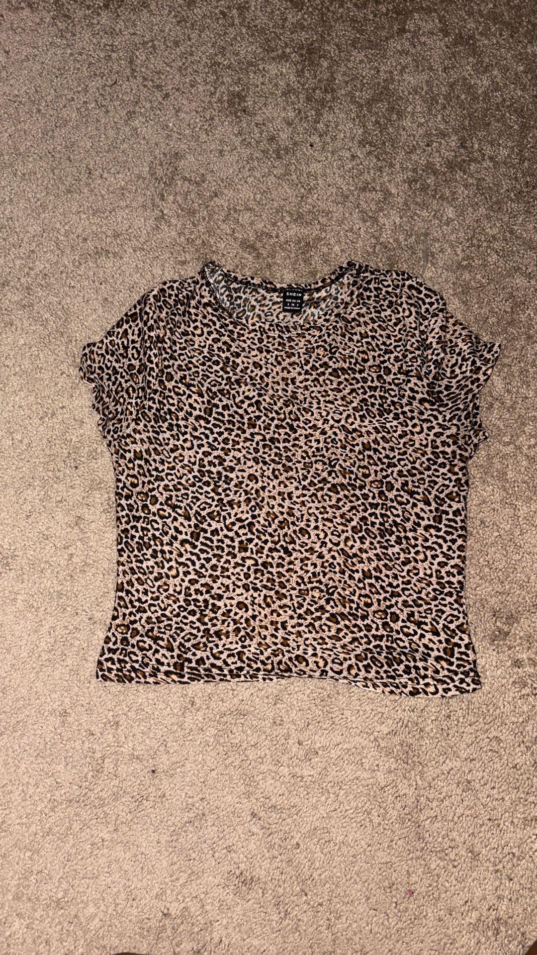 Cheetah Print Shirt