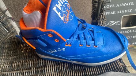 Patrick Ewing Athletics 33 HI x Orion Hybrid basketball shoe in blue