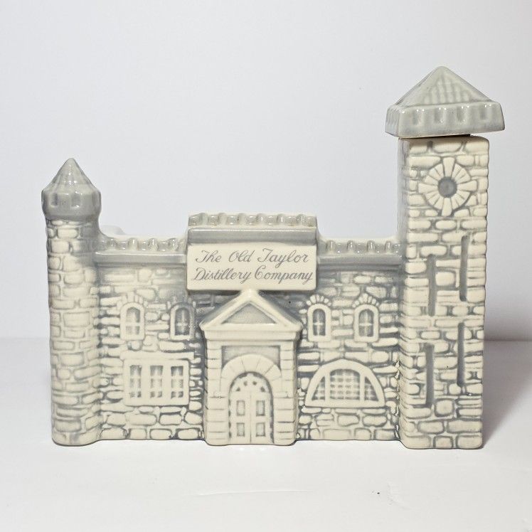 Old Taylor Distillery Castle Decanter Empty