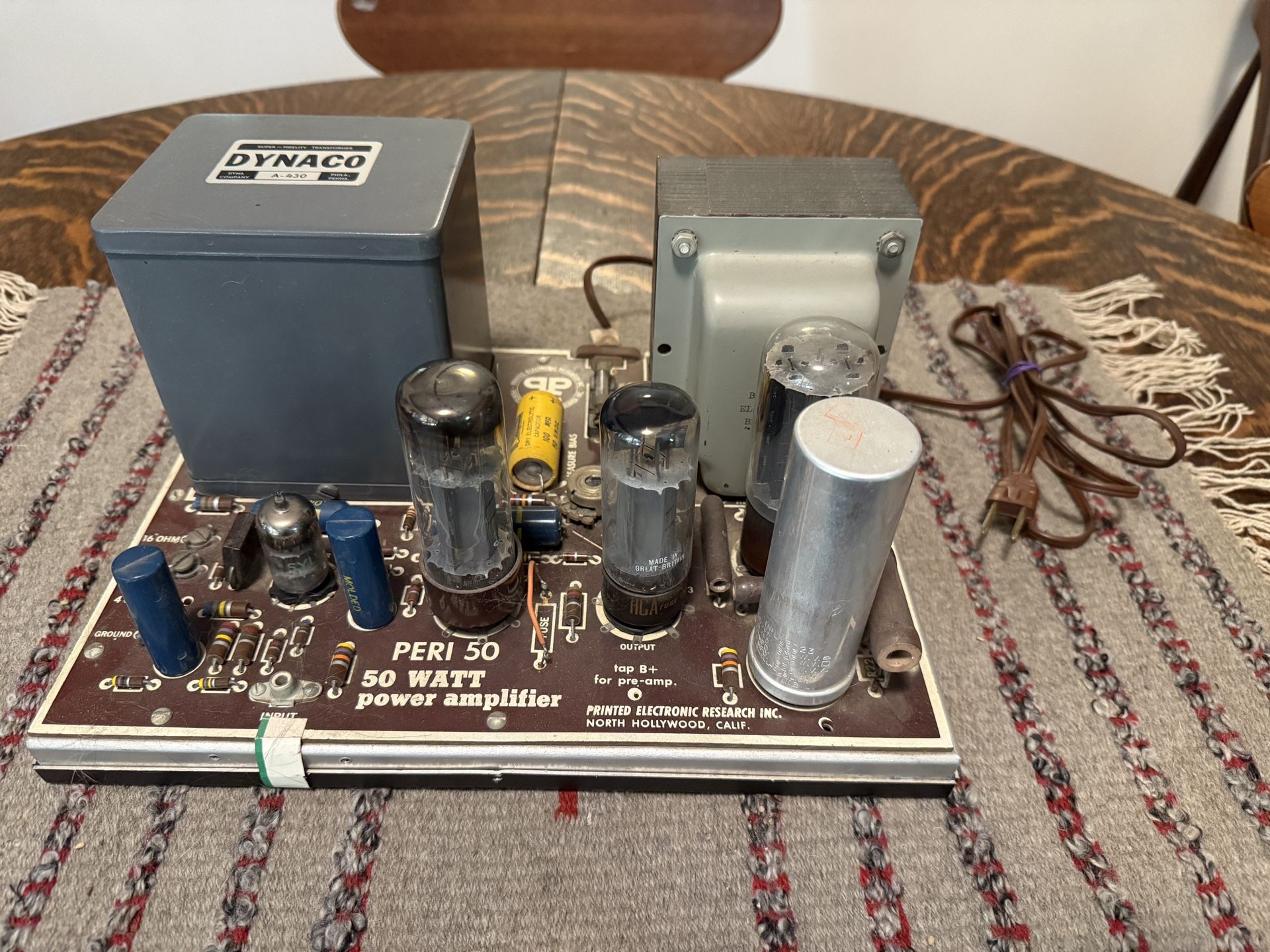 Peri 50 - 50 watt Power Tube Amplifier