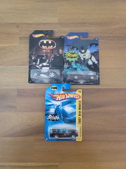 Hot Wheels Batman Batmobile Die-Cast 3-Pack