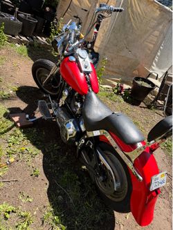 98 Harley Davidson fat boy