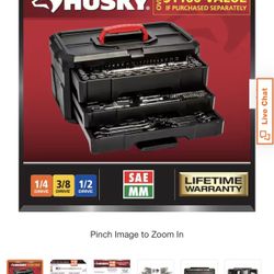 Husky Tool Box Set 