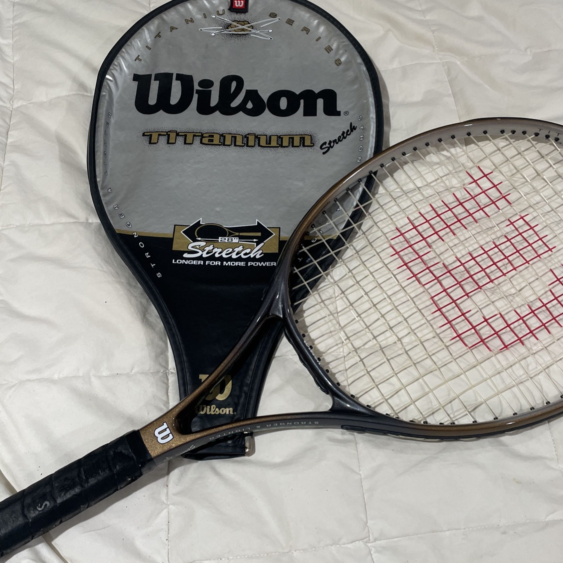 Wilson Titanium Stretch Tennis Racket