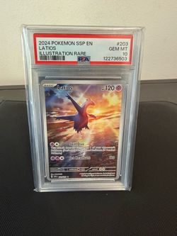 Latios Psa 10 - FS/FT - Pokemon Slab