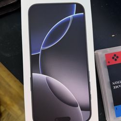 Sealed Apple Factory Unlocked IPhone 16 Pro max BLack 256