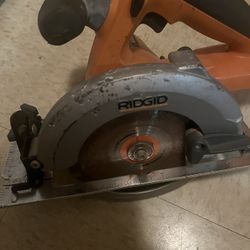 Rigid Circular Saw No Battery